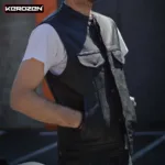 KEROZEN Jack Cow vest Waistcoat Men