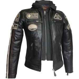 LH3 Real Leather Jacket Women