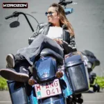 Kerozen Biker LH3 Real Leather Jacket Women