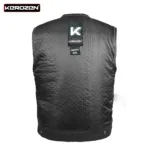 Kerozen Dryden Pocket Gilet Cuir Homme Sans Manche