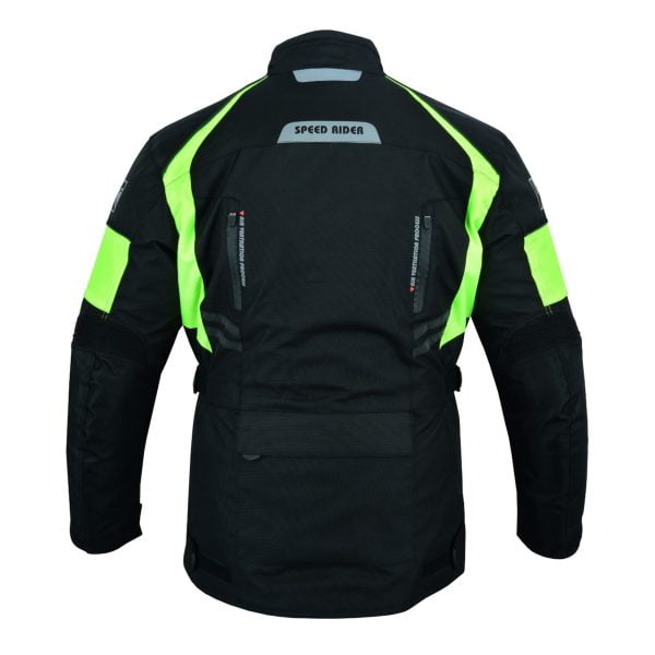 kerozen 2263 Mens Parka Jacket Biker Gear