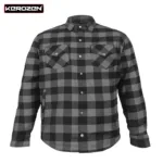 Kerozen Kevlar Moto Shirt Motorcycle Protection