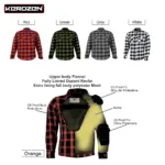 MOTORCYCLE SHIRTS WITH PROTECTION Infographics