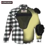 Kerozen Aramid Flannel Shirt inner protections