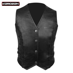 Laura Gilet Cuir Femme