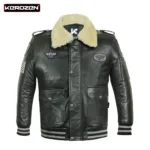 Protective Leather Child Jacket