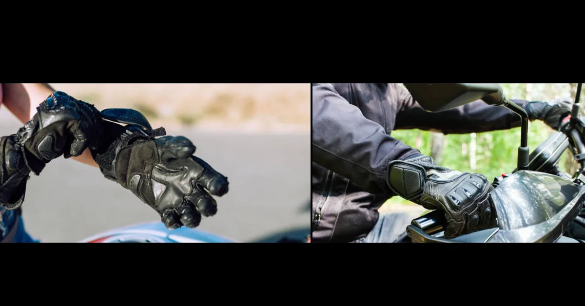 Gants en cuir