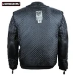 Biker Jacket Men Stylish Cow Leather Motorcycle Jacket inner back