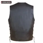 Roberto Gilet Brown Buffalo Back