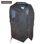 Roberto Gilet Brown Buffalo Men