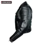 Kerozen Rock Star Biker Leather Jacket for Men