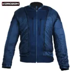 Kerozen Alessandro Mens Leather Moto Jacket inner front
