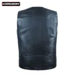 Kerozen Power Gilet Blouson Cuir Homme