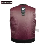 Kerozen Power Gilet Blouson Cuir Homme