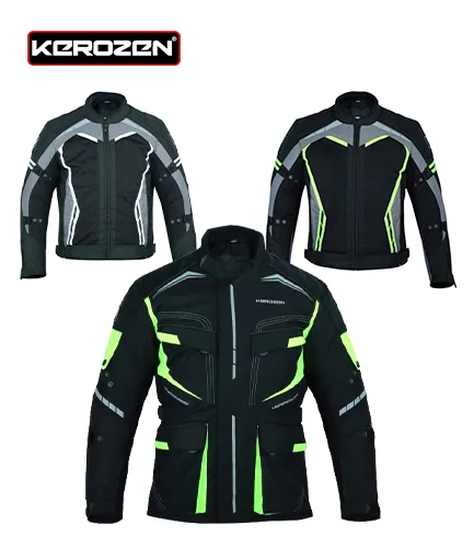 Kerozen Men Racing Jackets