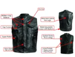 Jack Gilet de Motard Enfant