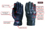 Gants Cuir Motards