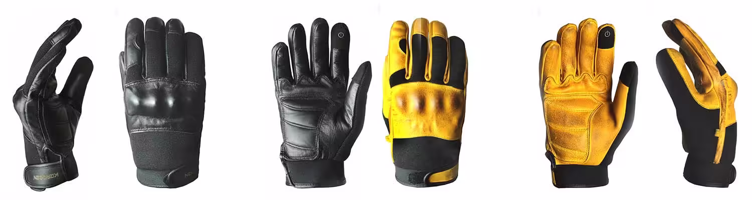 Kerozen Kerosene Gloves Bikers Safety Gloves