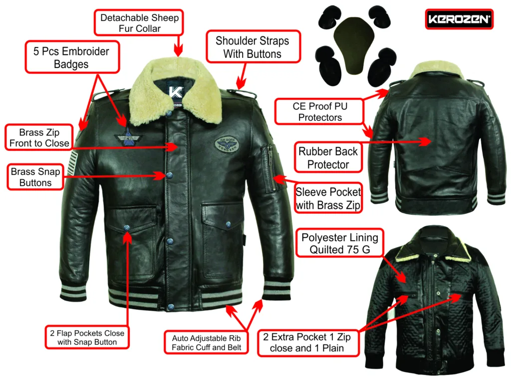 Blouson Cuir Enfant