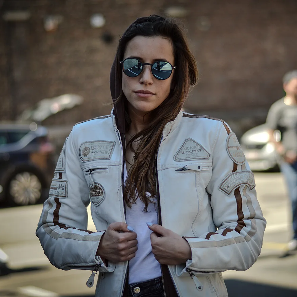 MCMurray Women Leather Jacket