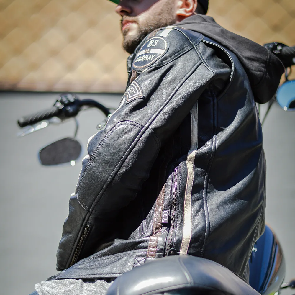 MCMurray Men Leather Jacket