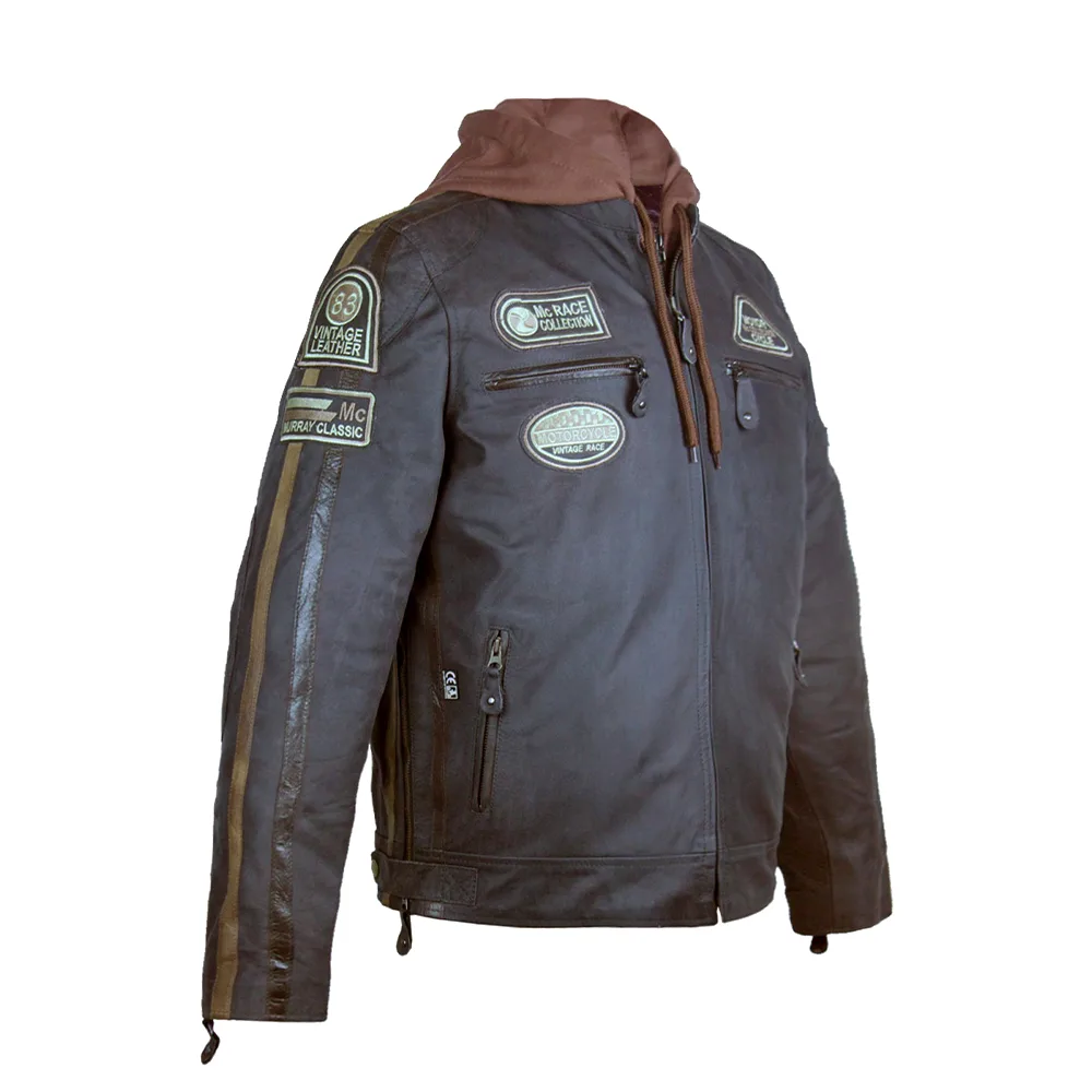 MCMurray Men Leather Jacket