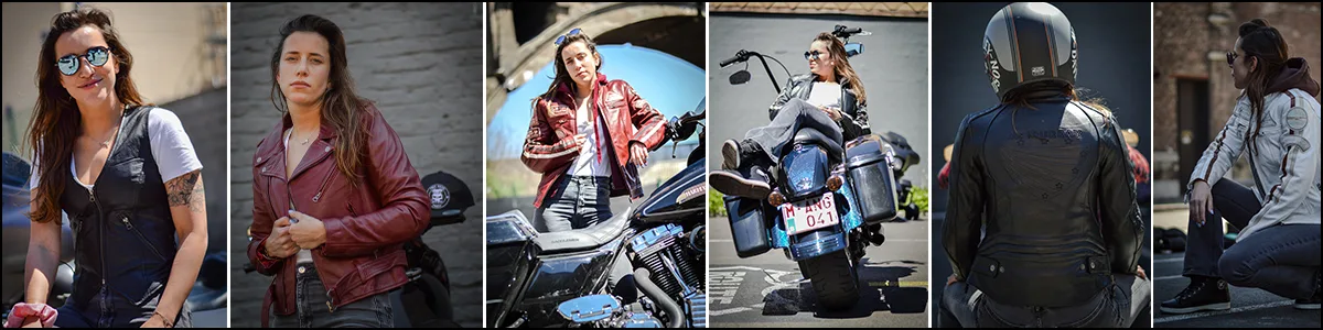 Veste en Vrai Cuir Femme