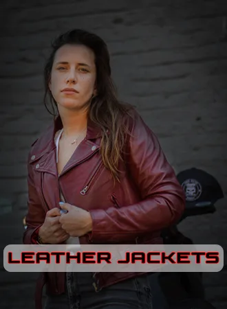 Blouson de Cuir Femme