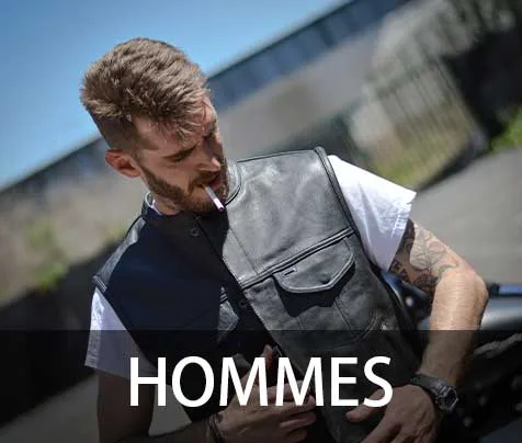 Gilet Bikers Homme