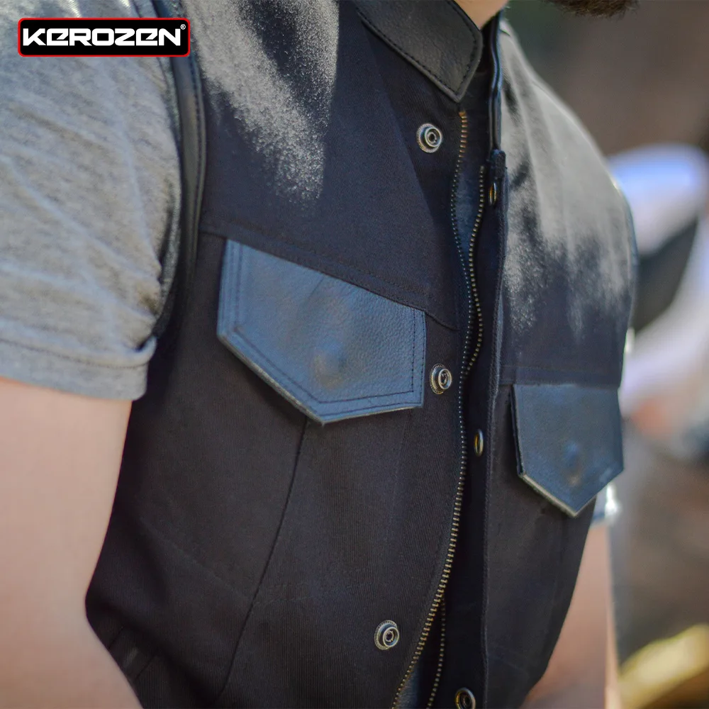 Gilet Sans Manche Moto Homme
