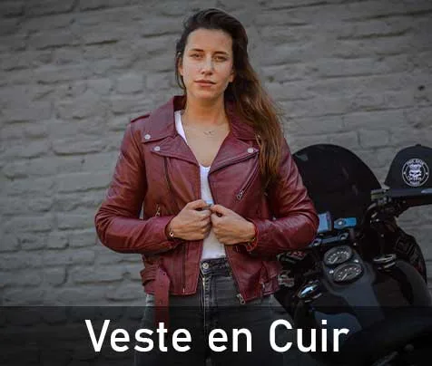 Veste en Cuir Femme Belgique