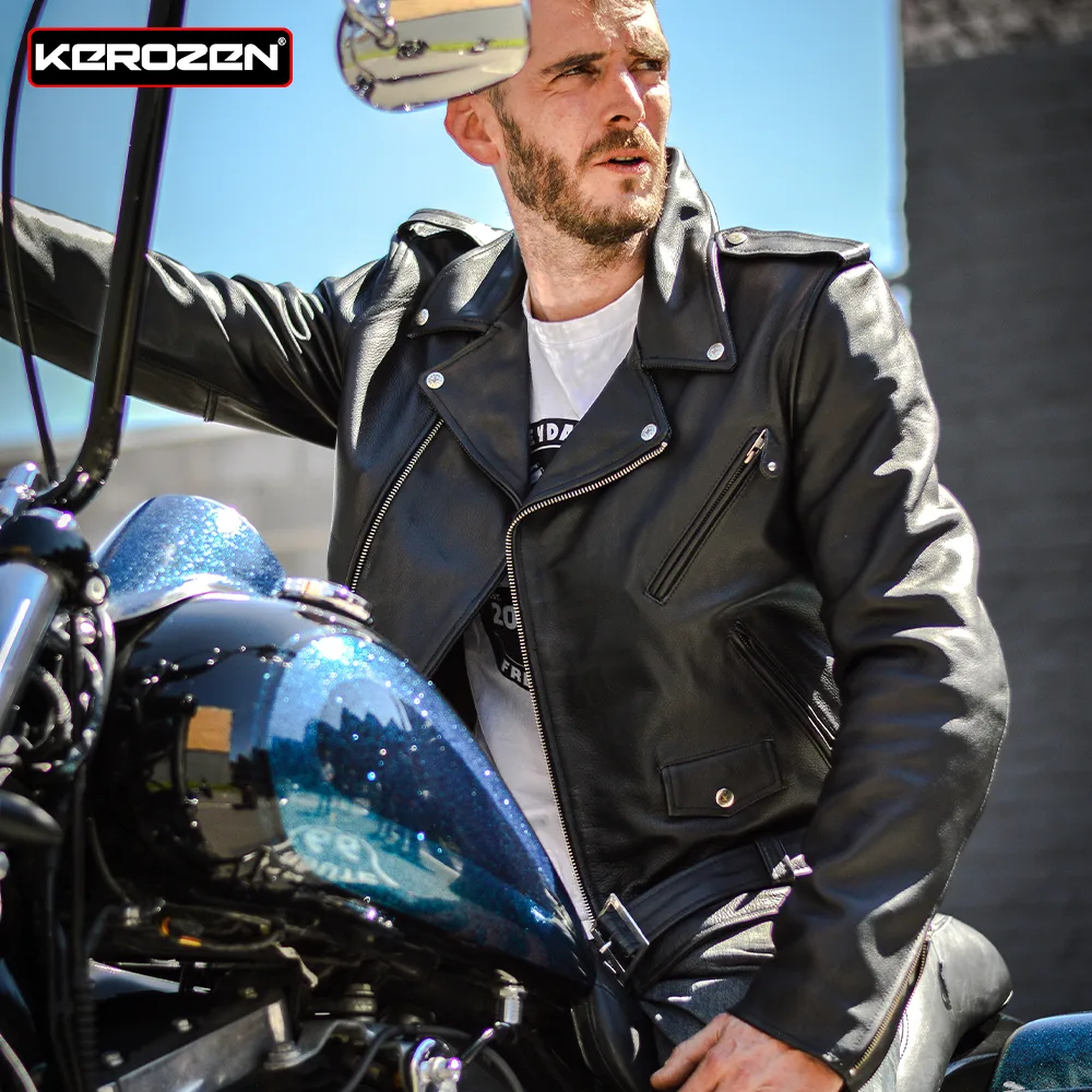 Cuir Biker Homme