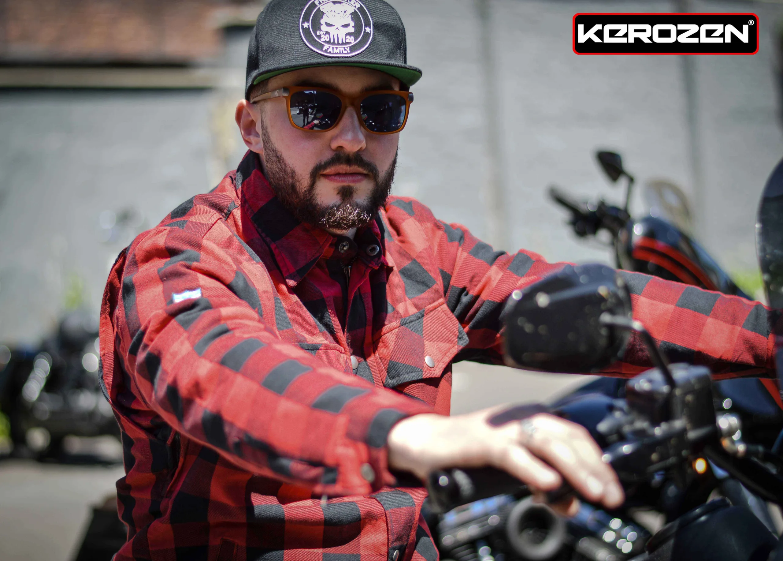 Kevlar Flannel Riding Jacket