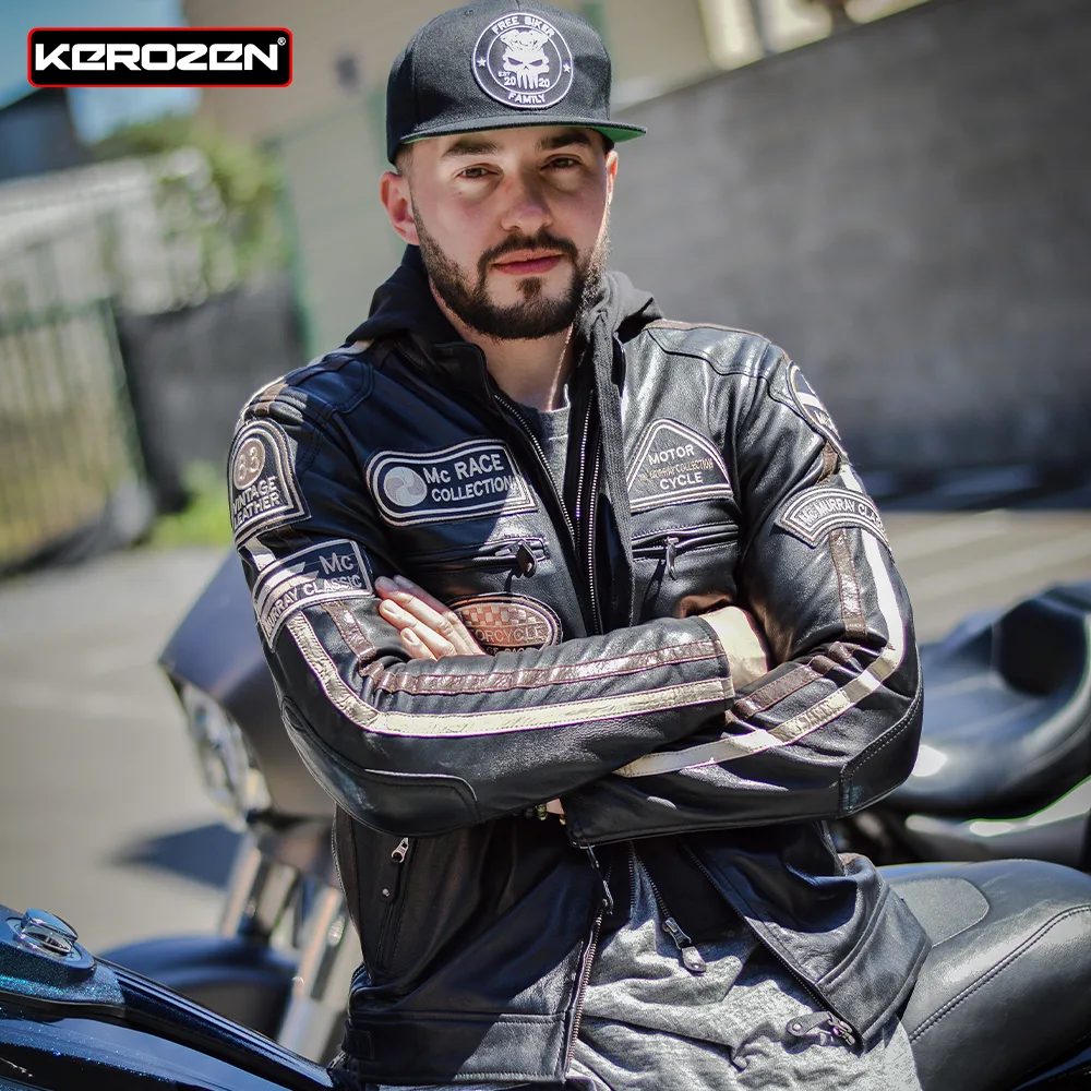 Cuir Biker Homme