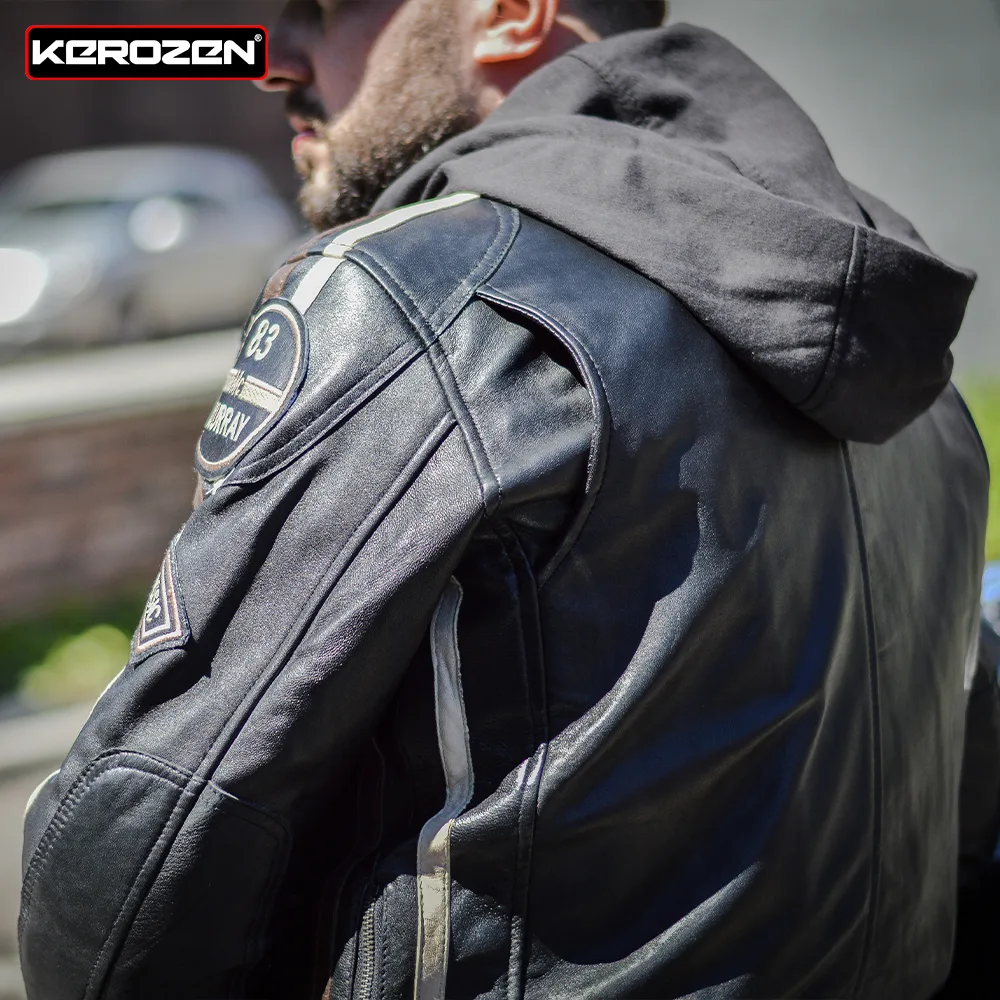 Cuir Biker Homme